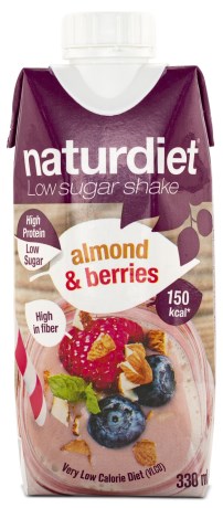 Naturdiet Low Sugar Shake, Proteintillskott - Naturdiet