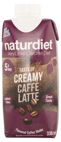 Miniatyrbild Naturdiet Shake, Caffe Latte, 330 ml