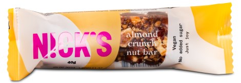 Nicks Nut Bar, Livsmedel - Nicks