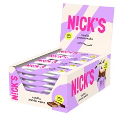 Miniatyrbild Nicks Protein Wafer, Vanilla, 24-pack