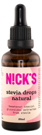 Nicks Stevia Drops, Livsmedel - Nicks