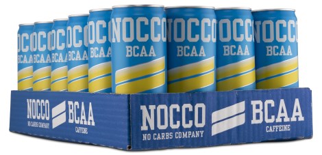 Miniatyrbild NOCCO BCAA, Limn, Koffein, 24-pack