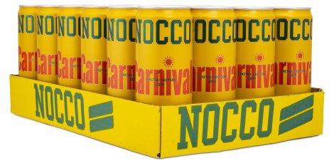 Miniatyrbild NOCCO BCAA, Carnival, Koffein, 24-pack
