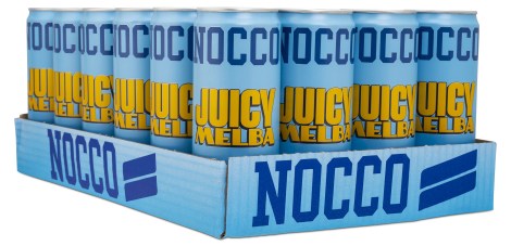 Miniatyrbild NOCCO BCAA, Juicy Melba, Koffein, 24-pack