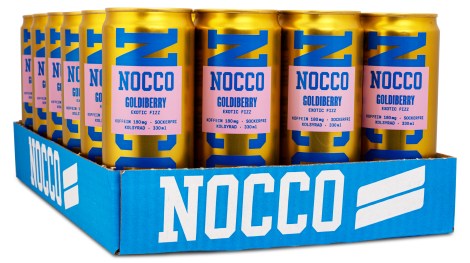 Miniatyrbild NOCCO BCAA, Goldiberry, 24-pack