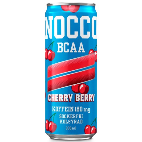 Miniatyrbild NOCCO BCAA, Cherry Berry, Koffein Limited Edition, 1 st