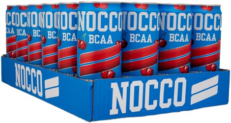 Miniatyrbild NOCCO BCAA, Cherry Berry, Koffein Limited Edition, 24-pack