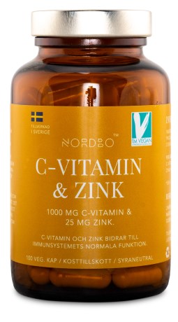 Nordbo C-vitamin & Zink, Kosttillskott - Nordbo