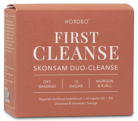 Miniatyrbild Nordbo First Cleanse, 60 kaps