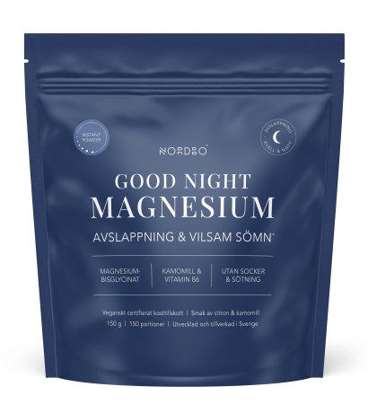 Nordbo Good Night Instant Magnesium, Vitamin & Mineraltillskott - Nordbo