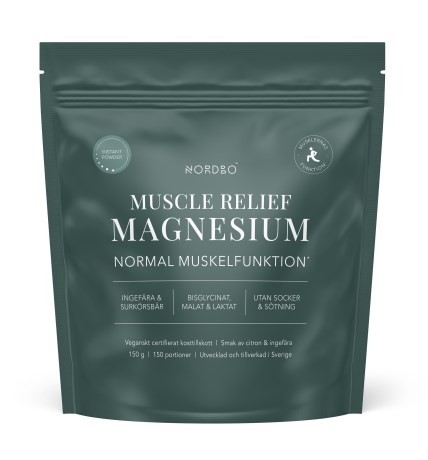 Nordbo Muscle Relief Instant Magnesium, Vitamin & Mineraltillskott - Nordbo