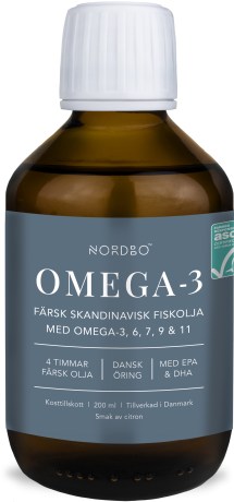 Miniatyrbild Nordbo Omega-3 ASC, 200 ml