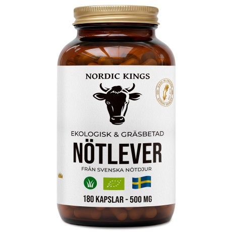 Miniatyrbild Nordic Kings Gr�sbetad N�tlever EKO, 180 kaps