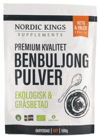 Nordic Kings Premium Benbuljong Pulver EKO, Livsmedel - Nordic Kings