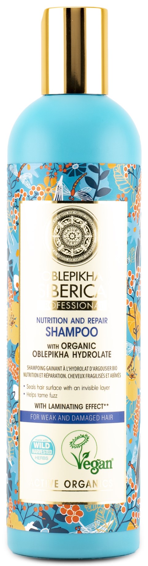 Oblepikha Siberica Shampoo Nutrition & Repair | Svenskt Kostillskott