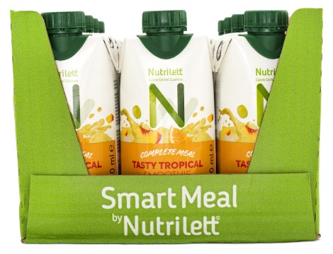Nutrilett Less Sugar Smoothie, Proteintillskott - Nutrilett