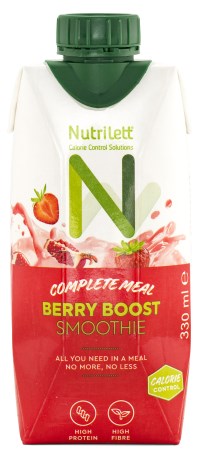 Miniatyrbild Nutrilett Less Sugar Smoothie, Berry Boost, 1 st