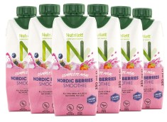 Miniatyrbild Nutrilett Less Sugar Smoothie, Nordic Berries, 6-pack