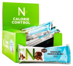 Miniatyrbild Nutrilett Smart Meal Bar, Chocolate crunch & Seasalt, 20-pack