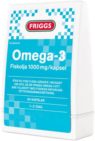 Friggs Omega-3 Fiskolja - Friggs