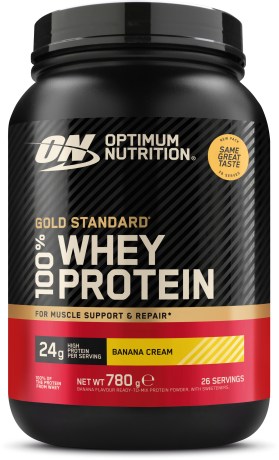 Miniatyrbild Optimum Nutrition 100% Whey Gold Standard, Banan, 780 g