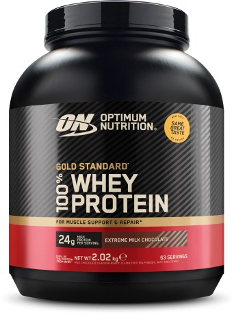 Miniatyrbild Optimum Nutrition 100% Whey Gold Standard, Extreme Milk Chocolate, 2 kg