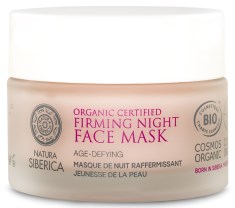 Organic Certified Age-Defying Firming Night Face Mask