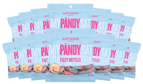 Miniatyrbild Pndy Candy, Fizzy Bottles, 14-pack