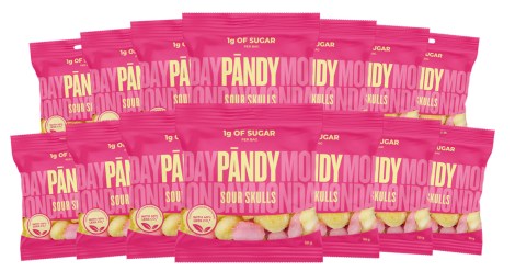 Miniatyrbild Pndy Candy, Sour Skulls, 14-pack