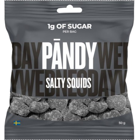 Miniatyrbild Pndy Candy, Salty Squids, 50 g