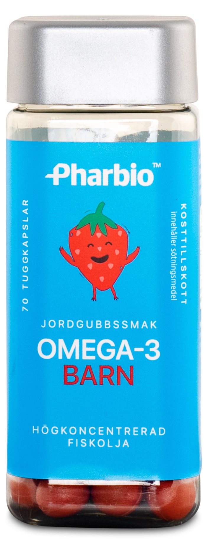Pharbio Omega3 Barn Svenskt Kosttillskott