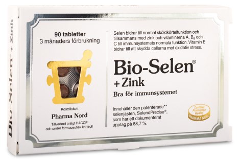 Pharma Nord Bio-Selen+Zink, Vitamin & Mineraltillskott - Pharma Nord