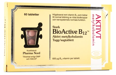 Pharma Nord BioActive B12, Kosttillskott - Pharma Nord