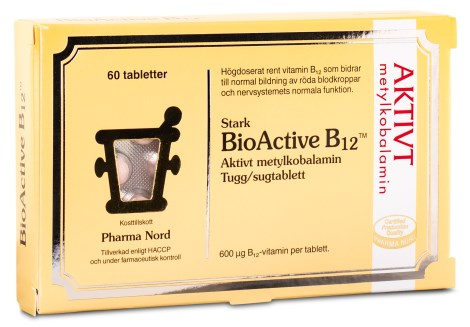 Pharma Nord BioActive B12, Vitamin & Mineraltillskott - Pharma Nord