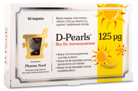 Pharma Nord D-Pearls 125 Ug, Vitamin & Mineraltillskott - Pharma Nord