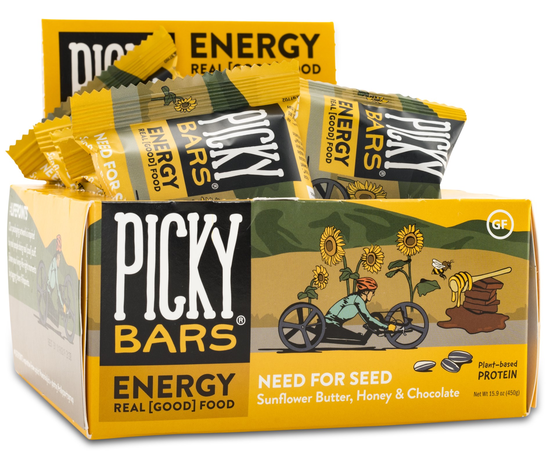 Picky Bars med protein Nötter, frön och frukt Svenskt Kosttillskott