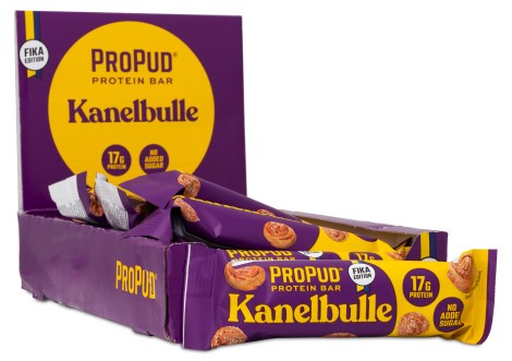 Miniatyrbild ProPud Protein Bar, Kanelbulle, 12-pack