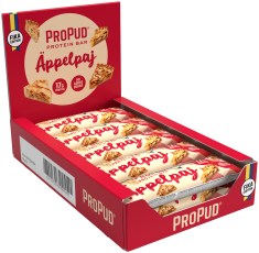 Miniatyrbild ProPud Protein Bar, �ppelpaj, 12-pack