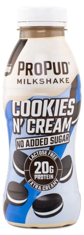 Miniatyrbild ProPud Protein Milkshake, Cookie & Cream, 330 ml