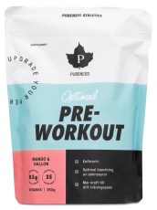 Miniatyrbild Pureness Athletics Optimal Pre-Workout, Mango & Hallon, 350 g