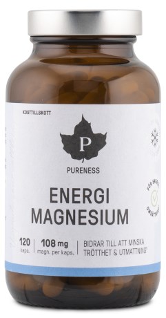 Pureness Energi Magnesium, Vitamin & Mineraltillskott - Pureness