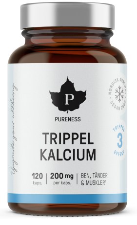 Pureness Trippel Kalcium, Vitamin & Mineraltillskott - Pureness