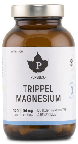 Pureness Trippel Magnesium, Vitamin & Mineraltillskott - Pureness