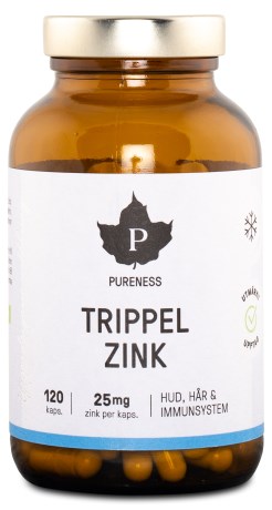 Pureness Trippel Zink, Vitamin & Mineraltillskott - Pureness