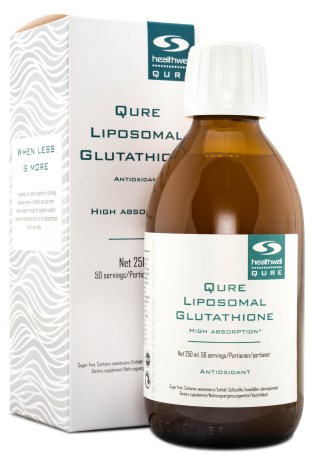 QURE Liposomal Glutation, Kosttillskott - Healthwell QURE