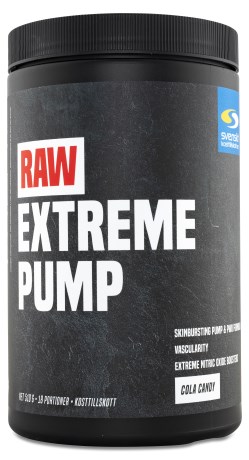 RAW Extreme Pump, Kosttillskott - Svenskt Kosttillskott