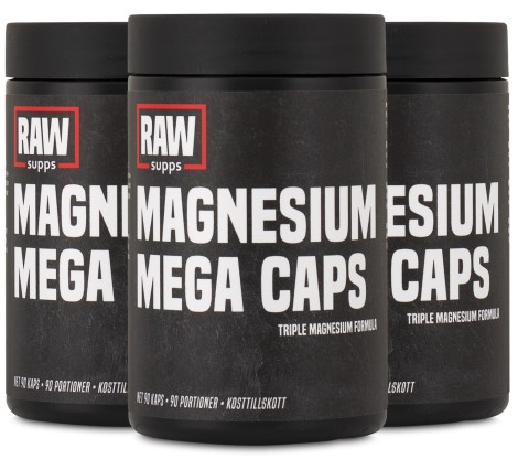 Miniatyrbild RAW Magnesium Mega Caps, 270 kaps