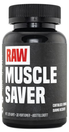 RAW Muscle Saver, Kosttillskott - Svenskt Kosttillskott