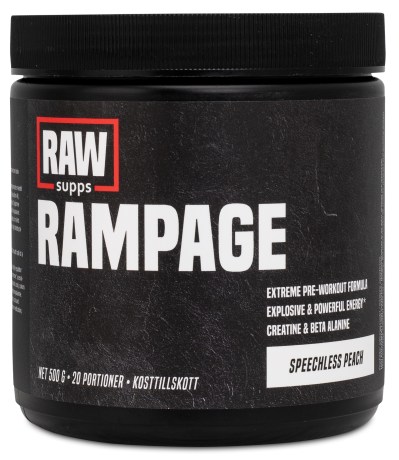 Miniatyrbild RAW Rampage, Speechless Peach, 500 g