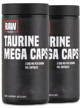 Miniatyrbild RAW Taurine Mega Caps, 180 kaps